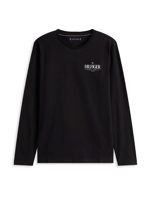 TOMMY HILFIGER Bluser & t-shirts  sort / hvid
