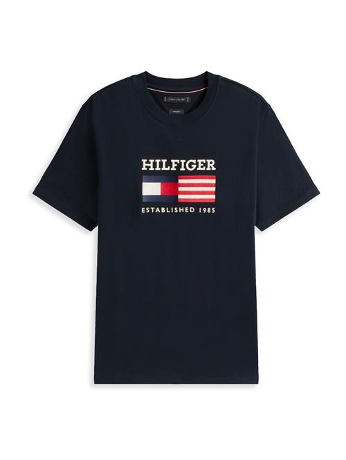TOMMY HILFIGER Bluser & t-shirts 'Americana'  mørkeblå / rød / hvid