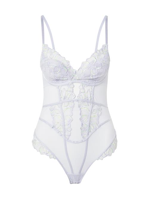 Hunkemöller Body 'LAUREN'  neongul / lilla