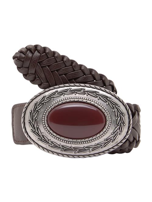 Pull&Bear Bælte  mørkebrun