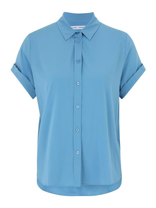 Samsøe Samsøe Bluse 'Majan'  dueblå