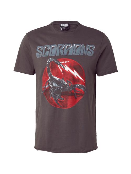 AMPLIFIED Bluser & t-shirts 'SCORPIONS TAIL'  mudderfarvet / basalgrå / blodrød / hvid