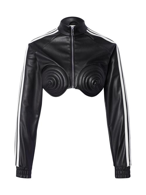 ADIDAS ORIGINALS Overgangsjakke 'Adidas x Jeremy Scott'  sort / hvid