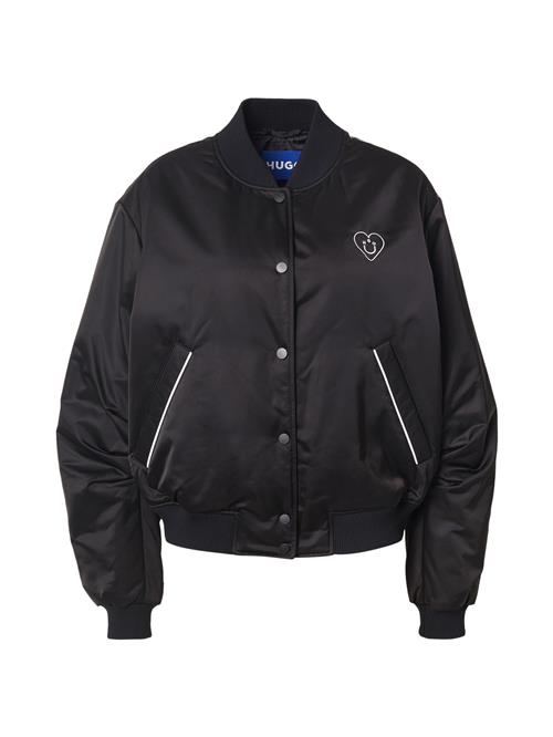 HUGO Overgangsjakke 'Felinah'  sort / hvid