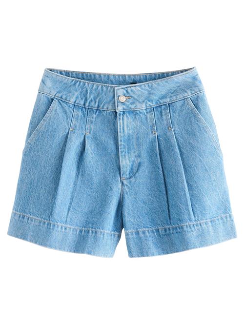 Next Jeans med lægfolder  blue denim