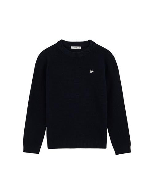 WE Fashion Pullover  sort / hvid