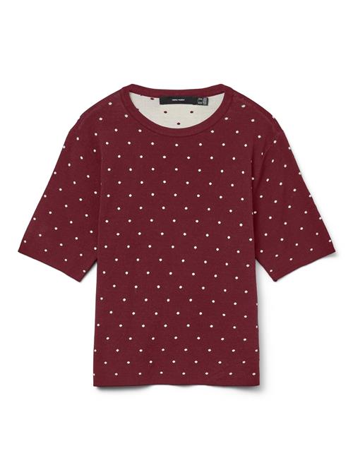 VERO MODA Pullover 'VMSaba'  merlot