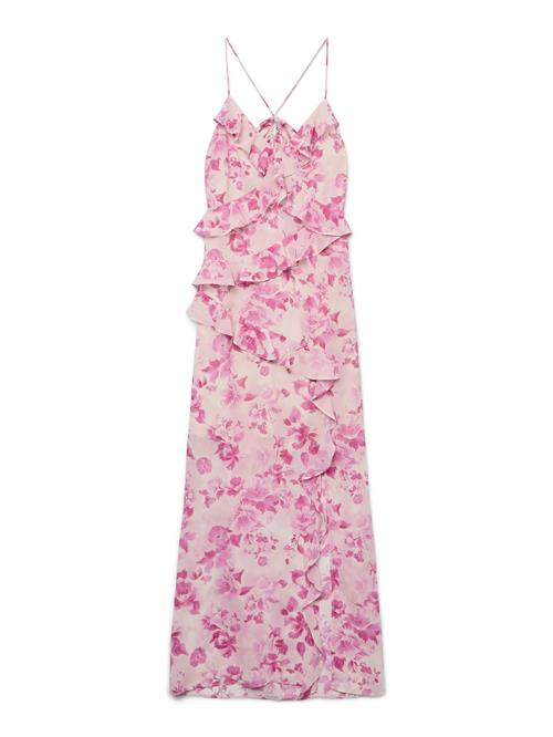 VERO MODA Sommerkjole 'VMAmina'  beige / pink / lyserød