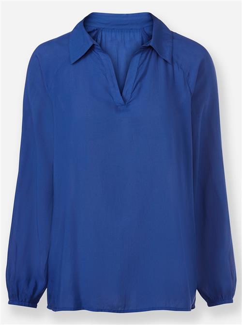 heine Bluse  royalblå