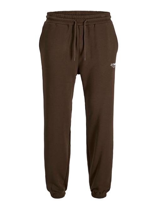 JACK & JONES Bukser 'JPSTKANE SOHO'  brun / hvid