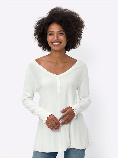 heine Pullover  hvid