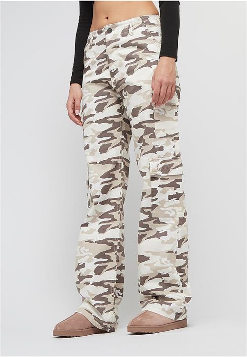 Karl Kani Cargobukser  choko / taupe / offwhite