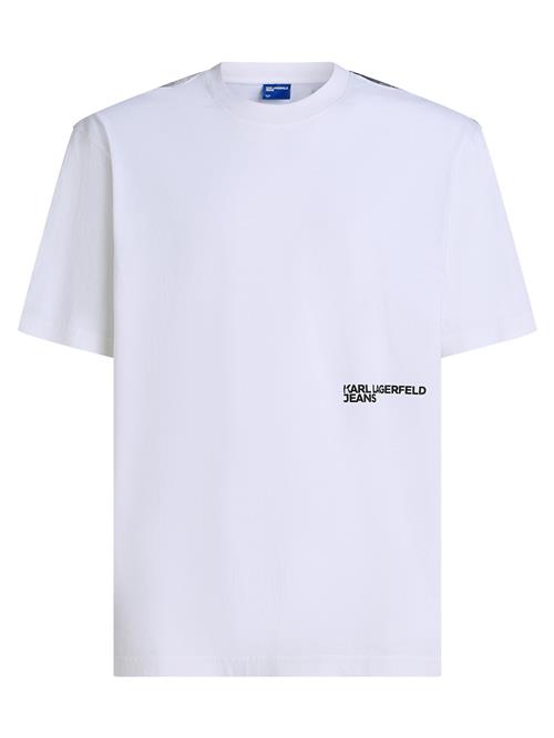 KARL LAGERFELD JEANS Bluser & t-shirts  grå / mørkegrå / sort / hvid