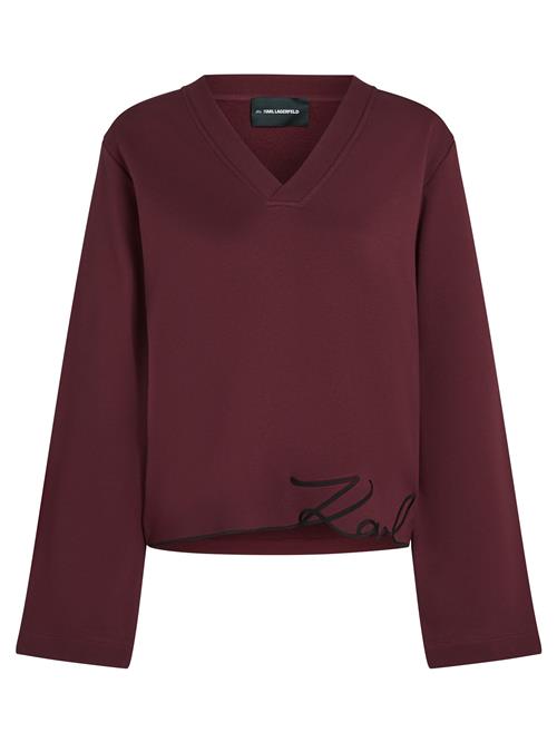Karl Lagerfeld Sweatshirt  bordeaux