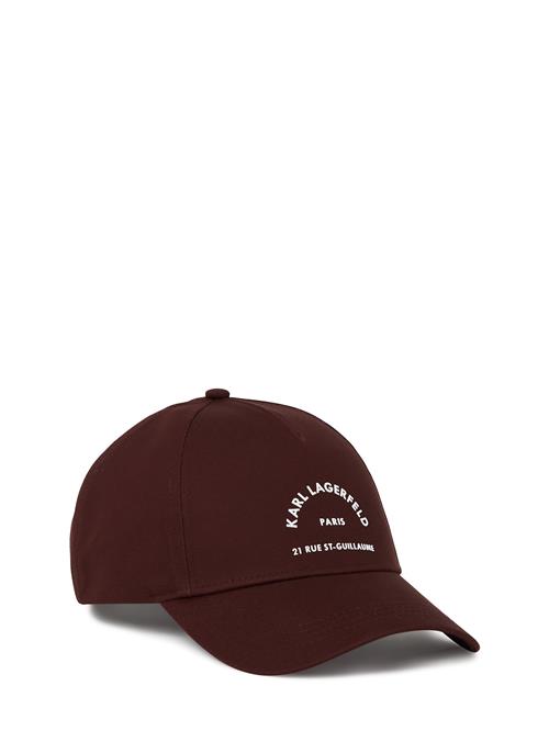 Karl Lagerfeld Hætte  bordeaux / hvid