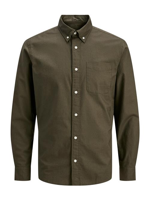 Jack & Jones Premium Skjorte 'JPRBLUBrook'  oliven