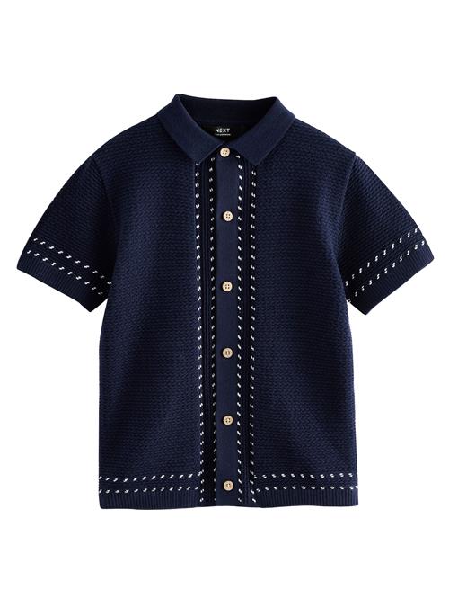 Next Cardigan  navy / hvid