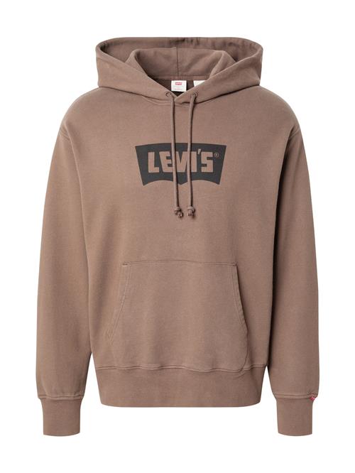 LEVI'S ® Sweatshirt 'Premium Graphic Hoodie'  brun / sort