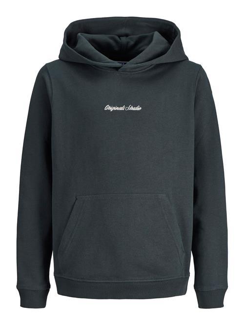Jack & Jones Junior Sweatshirt  mørkegrøn / hvid