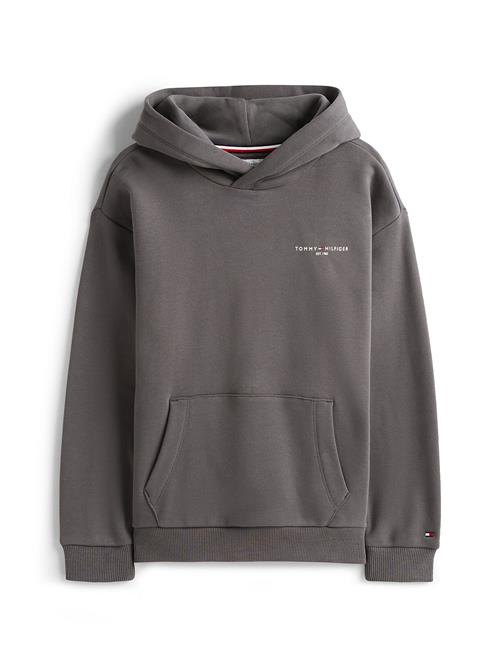 TOMMY HILFIGER Sweatshirt  mørkegrå / hvid