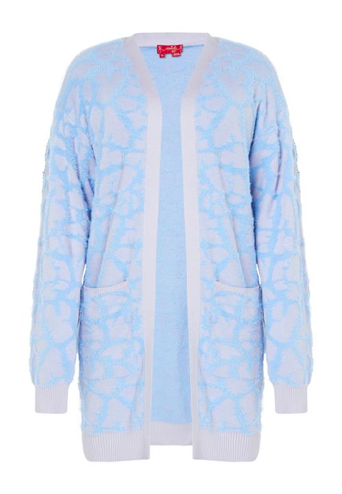 swirly Cardigan  blå