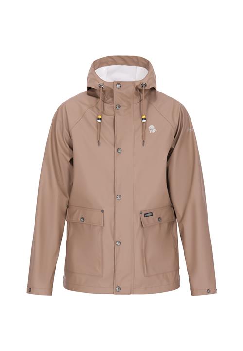 Schmuddelwedda Funktionsjakke  lysebrun / grå