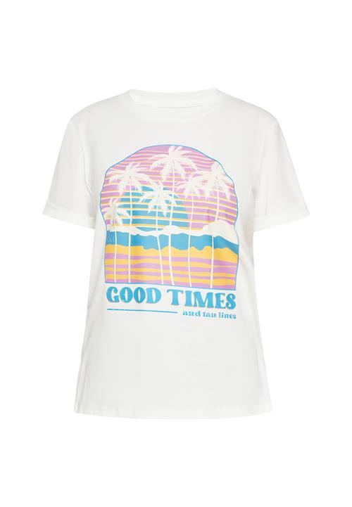 SANIKA Shirts  blå / lyserød / hvid