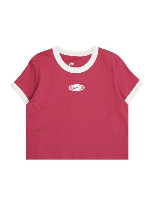 Nike Sportswear Bluser & t-shirts  pink / hvid