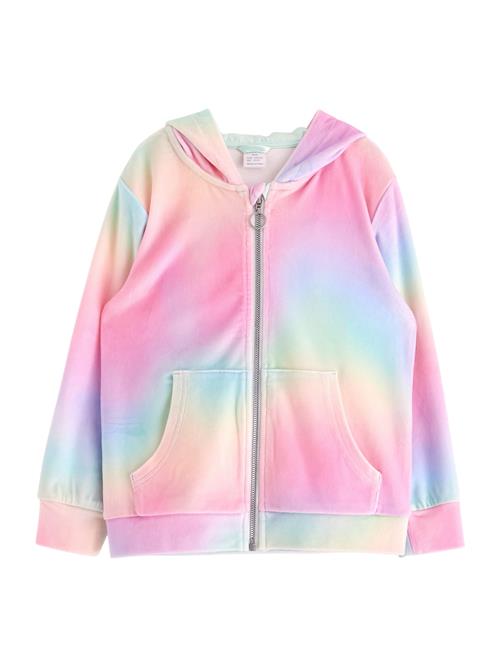 Lindex Sweatjakke  gul / lilla / lys pink