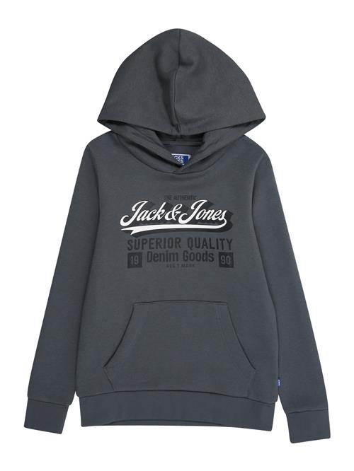 Jack & Jones Junior Sweatshirt  røgblå / sort / hvid
