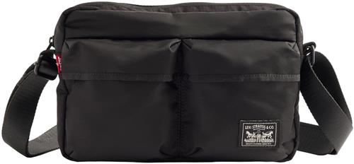 LEVI'S ® Skuldertaske  rød / sort