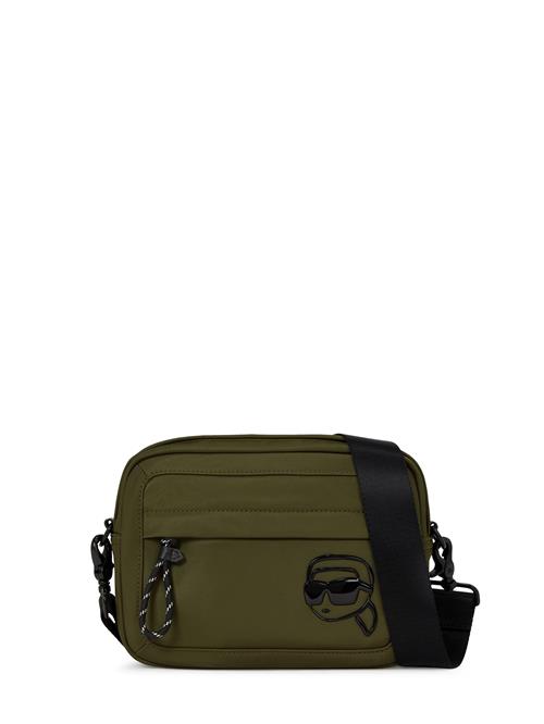 Karl Lagerfeld Skuldertaske  mørkegrøn / sort
