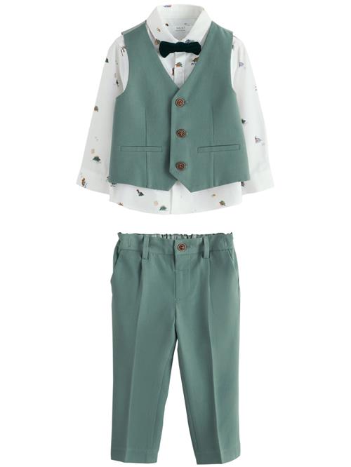 Next Sæt  brun / mint / sort / hvid