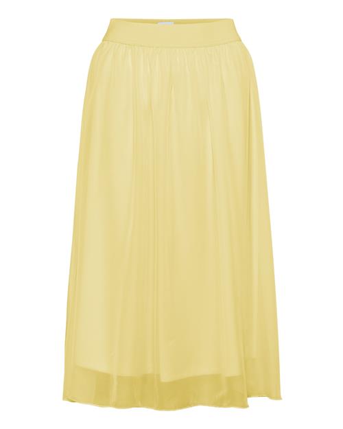 SAINT TROPEZ Nederdel 'Coral'  pastelgul