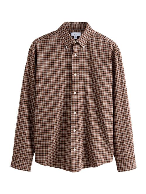 Next Skjorte  brun / sort / hvid