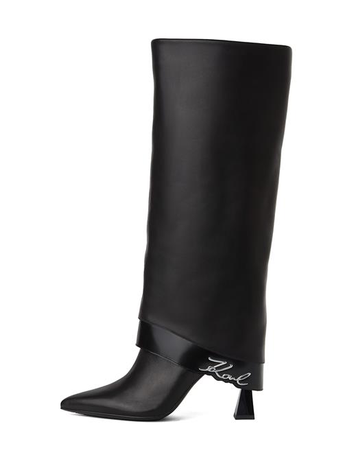 Karl Lagerfeld Støvler 'Debutante'  sort