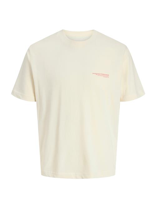 JACK & JONES Bluser & t-shirts 'JORBillyBurg'  honning / grøn / mørkerød / uldhvid