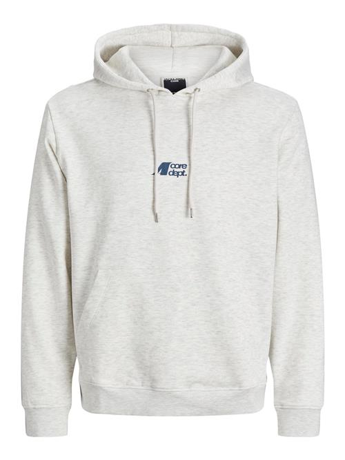 JACK & JONES Sweatshirt  blå / hvid-meleret