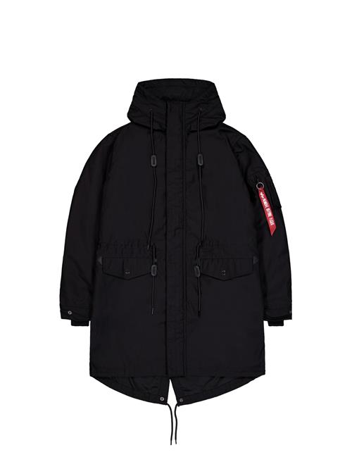 ALPHA INDUSTRIES Overgangsjakke  rød / sort / hvid