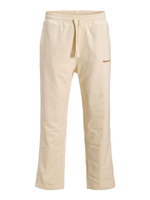 Jack & Jones Junior Bukser  camel / uldhvid