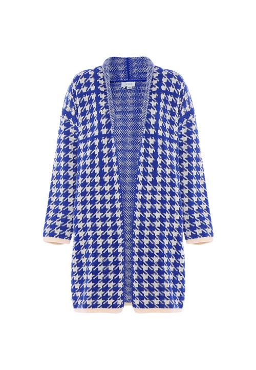 caneva Cardigan  blå / uldhvid