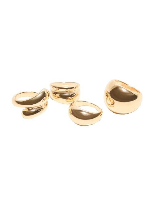 Bershka Ring  guld