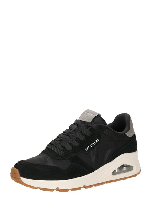 SKECHERS Sneaker low 'UNO'  grå / sort