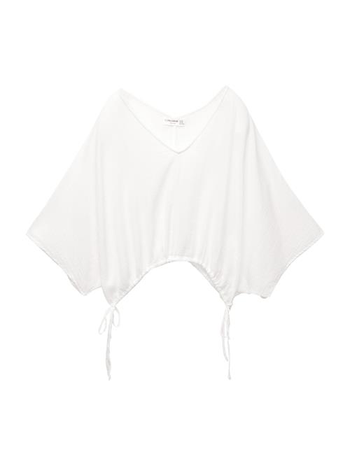 Pull&Bear Bluse  hvid