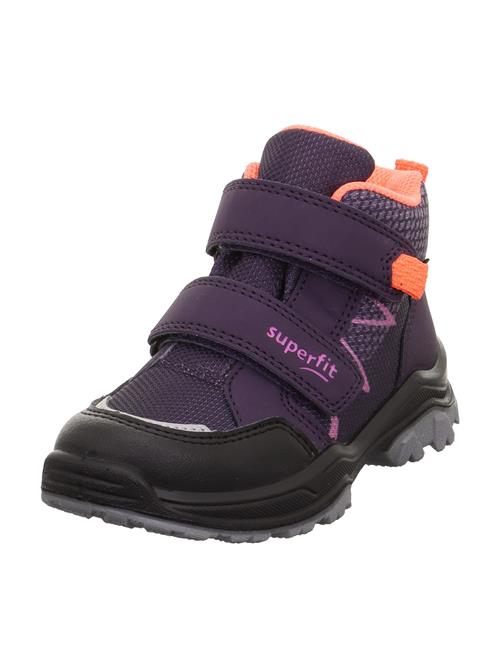 SUPERFIT Støvler 'JUPITER'  lilla / lyseorange / sort