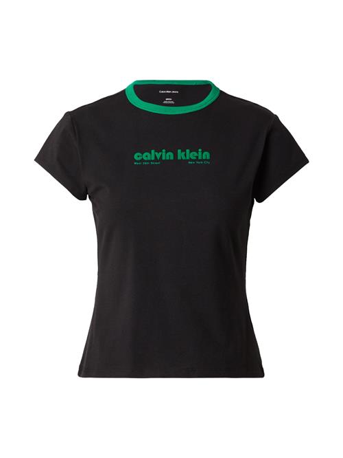 Calvin Klein Jeans Shirts  grøn / sort