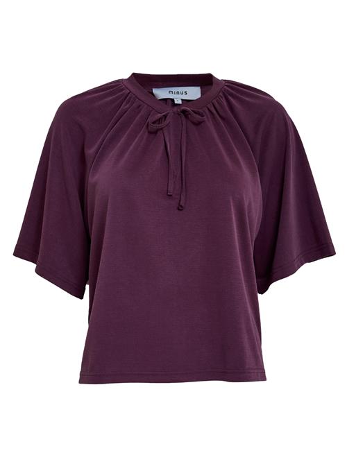 minus Bluse 'Evalu'  brombær