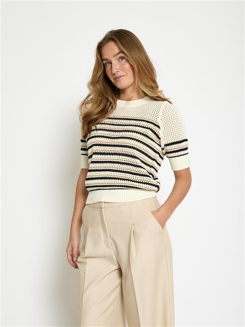 minus Overdel 'Kenzana'  beige / sort / hvid