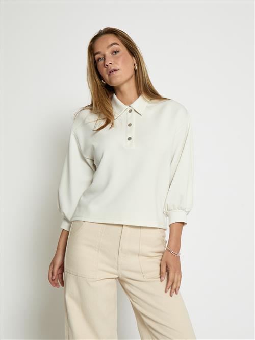 minus Sweatshirt 'Esina'  hvid