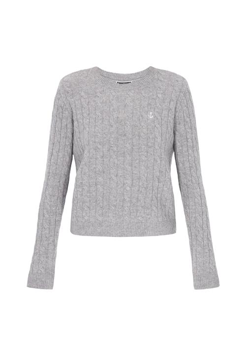 DreiMaster Maritim Pullover  lysegrå